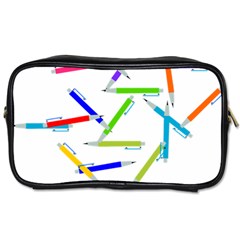 Pen Pencil Color Write Tool Toiletries Bag (one Side) by Dutashop