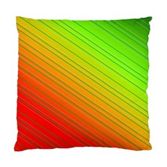 Orange Green Gradient Hunter Standard Cushion Case (two Sides) by Dutashop