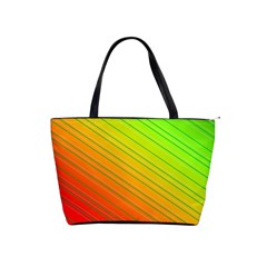 Orange Green Gradient Hunter Classic Shoulder Handbag