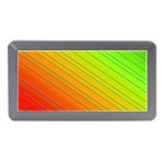 Orange Green Gradient Hunter Memory Card Reader (Mini) Front