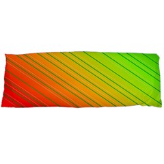 Orange Green Gradient Hunter Body Pillow Case (dakimakura) by Dutashop