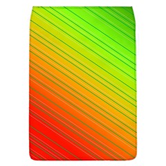 Orange Green Gradient Hunter Removable Flap Cover (l) by Dutashop