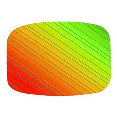 Orange Green Gradient Hunter Mini Square Pill Box by Dutashop