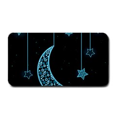 Moon Star Neon Wallpaper Medium Bar Mats by Dutashop