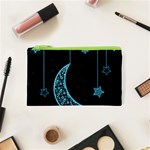 Moon Star Neon Wallpaper Cosmetic Bag (XS) Front