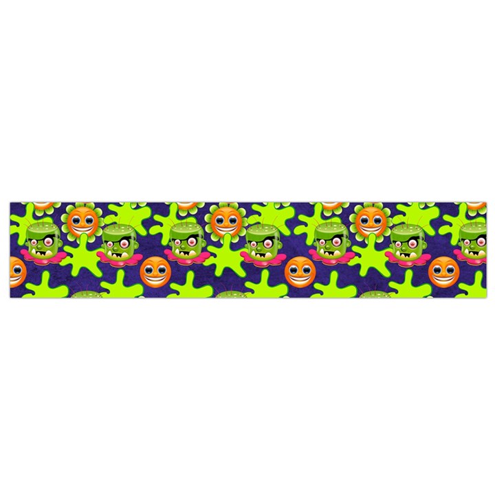 Smiley Background Smiley Grunge Small Flano Scarf