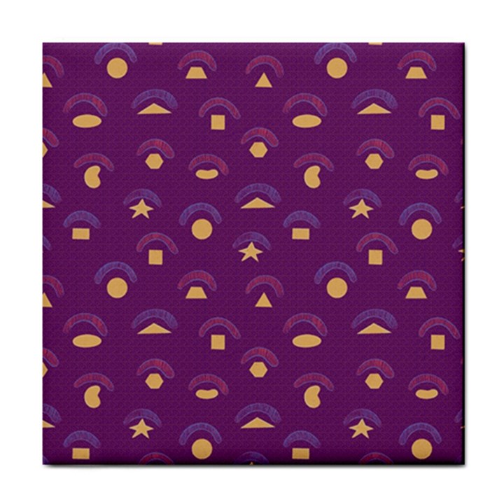 Geometric figures Tile Coaster