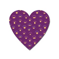 Geometric Figures Heart Magnet by SychEva