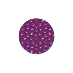 Geometric Figures Golf Ball Marker by SychEva