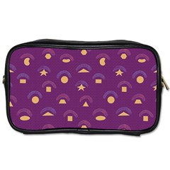 Geometric Figures Toiletries Bag (two Sides)