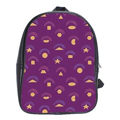 Geometric Figures School Bag (xl) by SychEva