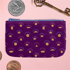 Geometric Figures Large Coin Purse by SychEva