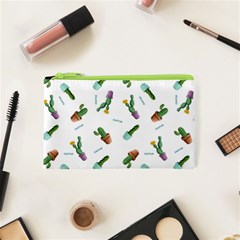 Cacti In Pots Cosmetic Bag (xs) by SychEva