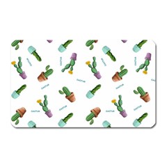 Cacti In Pots Magnet (rectangular) by SychEva