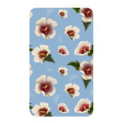 Delicate Hibiscus Flowers On A Blue Background Memory Card Reader (rectangular) by SychEva