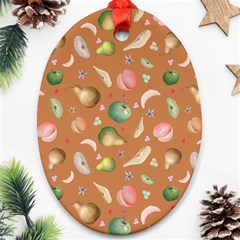 Watercolor Fruit Ornament (oval) by SychEva