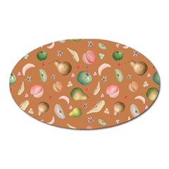 Watercolor Fruit Oval Magnet by SychEva