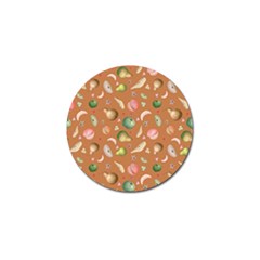 Watercolor Fruit Golf Ball Marker (4 Pack) by SychEva