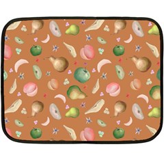 Watercolor Fruit Double Sided Fleece Blanket (mini)  by SychEva