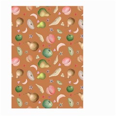 Watercolor Fruit Large Garden Flag (two Sides) by SychEva