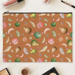 Watercolor Fruit Cosmetic Bag (xxxl) by SychEva