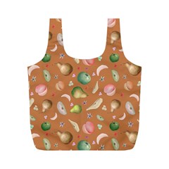 Watercolor Fruit Full Print Recycle Bag (m) by SychEva