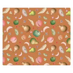 Watercolor Fruit Double Sided Flano Blanket (small)  by SychEva