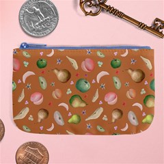 Watercolor Fruit Large Coin Purse by SychEva