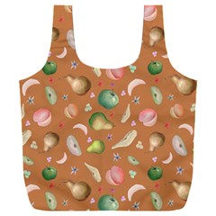 Watercolor Fruit Full Print Recycle Bag (xxl) by SychEva