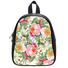 Garden Flowers School Bag (small) by goljakoff