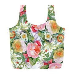 Garden Flowers Full Print Recycle Bag (l) by goljakoff