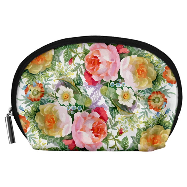 Garden flowers Accessory Pouch (Large)