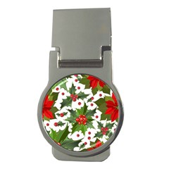 Christmas Berry Money Clips (round)  by goljakoff