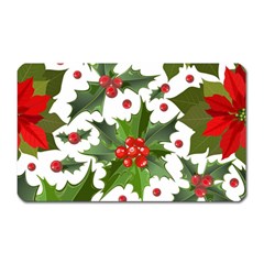 Christmas Berry Magnet (rectangular) by goljakoff