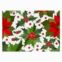 Christmas Berry Large Glasses Cloth by goljakoff