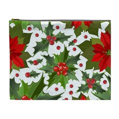 Christmas Berry Cosmetic Bag (xl) by goljakoff