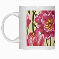 Flowers White Mugs by goljakoff