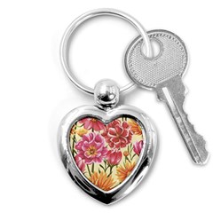 Flowers Key Chain (heart) by goljakoff