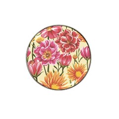 Flowers Hat Clip Ball Marker by goljakoff