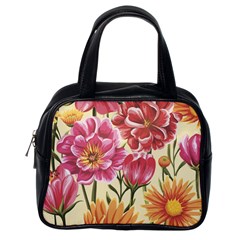 Flowers Classic Handbag (one Side) by goljakoff