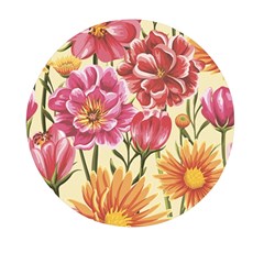 Flowers Mini Round Pill Box by goljakoff