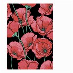 Poppy flowers Small Garden Flag (Two Sides) Front