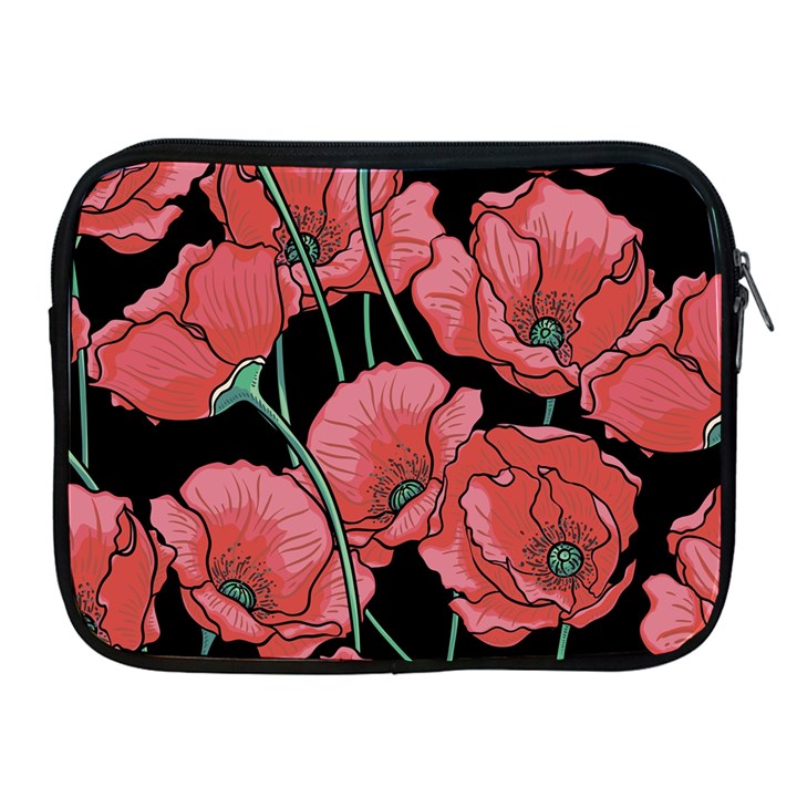 Poppy flowers Apple iPad 2/3/4 Zipper Cases