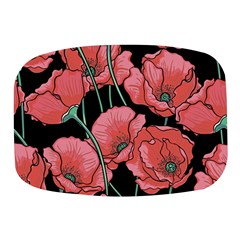 Poppy Flowers Mini Square Pill Box by goljakoff