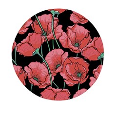 Poppy Flowers Mini Round Pill Box (pack Of 3) by goljakoff