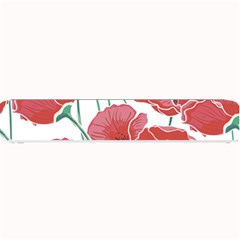 Red Poppy Flowers Small Bar Mats by goljakoff