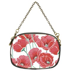 Red Poppy Flowers Chain Purse (two Sides) by goljakoff