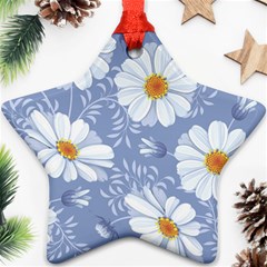 Chamomile Flowers Ornament (star) by goljakoff