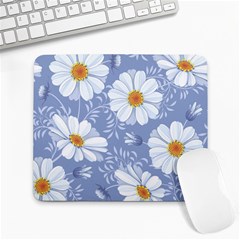 Chamomile Flowers Large Mousepads by goljakoff