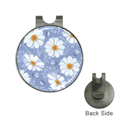 Chamomile Flowers Hat Clips With Golf Markers by goljakoff